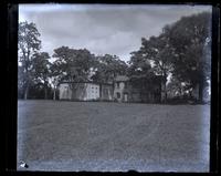 Church & row of old houses. Allaire, [NJ] [graphic].