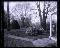 Home lawn from gate [Deshler-Morris House], 5442 G[erman]t[ow]n Ave [graphic].