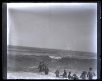 Crowd in bathing, Ocean Day, [Sea Girt, NJ] [graphic].