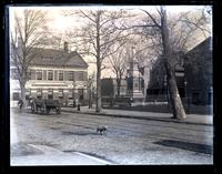 Monument & Square from our front steps, [Germantown] [graphic].