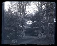 Out of nursery window. [Deshler-Morris House, 5442 Germantown Avenue] [graphic].