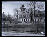 Our house [Deshler-Morris House, 5442 Germantown Avenue] from Dr. Schellenberger's pavement. [Germantown] [graphic].