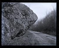 [South Valley Hill slate in the Gulf, where the Gulf road cuts through it.] Nearer view & from N[orth], [Chester County, Pa.] [graphic].