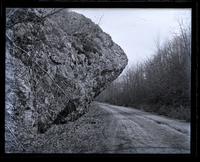 [South Valley Hill slate in the Gulf, where the Gulf road cuts through it.] Nearer view & from N[orth], [Chester County, Pa.] [graphic].