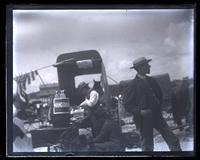 Cigar wagon on beach, Ocean Day, [Sea Girt, NJ] [graphic].