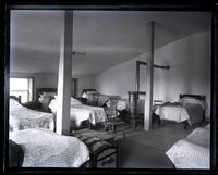 In N.E. cor. of boys chamber at Westtown, showing Sam's bed (backgr[oun]d of picture) [graphic].