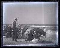 On beach, Ocean Day, [Sea Girt, NJ] [graphic].