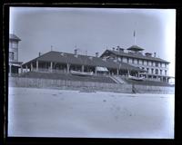 Beach H[ouse] from the beach, showing N. wing & centre part, [Sea Girt, NJ] [graphic].