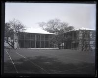 Perot House (Par-la-ville) Queen St. Hamilton. From rear. Ja[me]s E. Perot in lower porch. [Bermuda] [graphic].