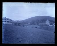 Forest Inn & Gate House & Pavillion from meadow s.w. of Forest Inn, [Cedar Creek, VA] [graphic].