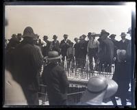 View of canes for throwing rings over crowd, Ocean Day, [Sea Girt, NJ] [graphic].