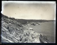 Rocks at Hungry Bay from top of cliffs, [Paget, Bermuda] [graphic].