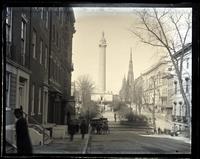 Washington monument from Charles St. Baltimore, [MD] [graphic].