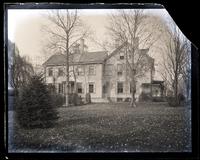 Uncle Chas' [Rhoads] house, side view from gate, [Haddonfield, NJ] [graphic].