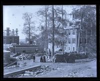 Other half of new building, [Westtown] [graphic].