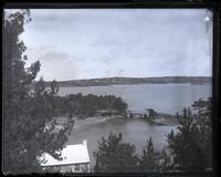 Flatt's Bridge & Harrington Sound from Hill, [Bermuda] [graphic].