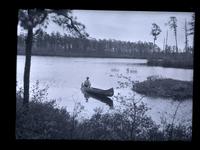 [Canoe on the river], Browns Mills, [NJ], with Photo[graphic] Society [graphic].