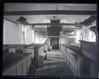 Interior of Old Devonshire from altar, [Bermuda] [graphic].