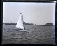 Thalatta on pond, bow on, [Sea Girt, NJ] [graphic].