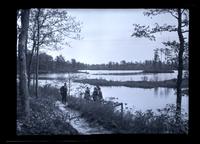 [Group on riverbank], Browns Mills, [NJ] with Photo[graphic] Society [graphic].