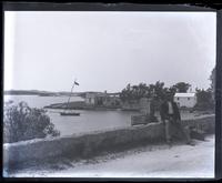 Pitt's Bay from road, near quarries, [Bermuda] [graphic].