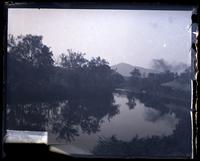 Shutter picture from [railroad] car window of Shenandoah River, [VA] [graphic].