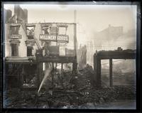 [Fire] ruins part of Father's & May's property, No. 721 Arch [Street, Philadelphia] [graphic].