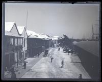 Front St. Hamilton from window of Mr. Allen's (U.S. Consul) office, [Bermuda] [graphic].