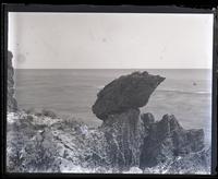 Balanced rock near Hungry Bay, South Shore, [Paget, Bermuda] [graphic].