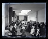 Interior of House of Industry with women at work [graphic].