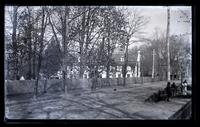 Wyck, Jane Haines' house, no. [blank] Main St. From Dr. Dunton's gate, [Germantown] [graphic].