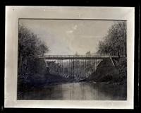 Copy of a D. Shipley's picture of the Waterworks bridge, a watercolor [graphic].