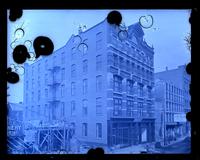 [Father's building, 715-17-19 Arch St. from H. Hellers 2nd story window, Philadelphia] [graphic].