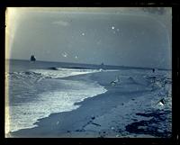 Beach S. from end of our boardwalk, [Sea Girt, NJ] [graphic].