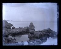 Rocks on West coast of Ireland Island near Moondynce wharf, [Bermuda] [graphic].