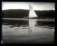 Sloop Nautilus in N.E. Harbor. From row boat. Last all the stops overboard here. [Mount Desert Island, ME] [graphic].