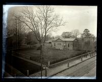 [Friend's] Library & graveyard [5418 Germantown Avenue] from roof of [James S.] Jones' store [5401-5 Germantown Avenue] [graphic].