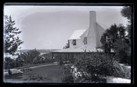 View of the Sound from Henry Darrell's place. Norwood showing corner of the house. [Bermuda] [graphic].