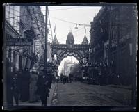 Yates Arch over Chestnut St. above 6th, [Constitutional Centennial Celebration, Philadelphia] [graphic].