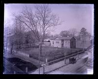 Liberty building, old graveyard & school-house from Jone's roof, [Germantown] [graphic].