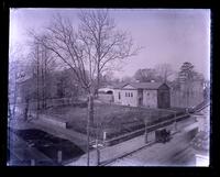 Liberty building, old graveyard & school-house from Jone's roof, [Germantown] [graphic].