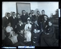 Our party in parlor of Robert [Mickle]'s House, [Mount Desert Island, ME] [graphic].