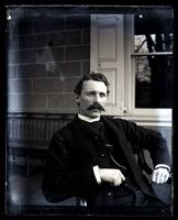 [Portrait of Marriott C. Morris at the Deshler-Morris House, 5442 Germantown Avenue] [graphic].