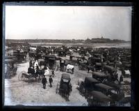 Jersey Wash Day from top of Pavilion western section, [Sea Girt, NJ] [graphic].