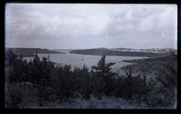 St. Georges harbor & town from St. David's Island, [Bermuda] [graphic].