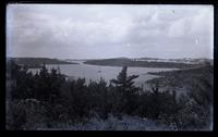 St. Georges harbor & town from St. David's Island, [Bermuda] [graphic].