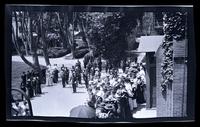 Band playing for march, [Hampton Institute, Va.] [graphic].