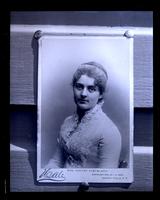 Copy of photo of Mrs. Cleveland lent by Miss Saine [graphic].