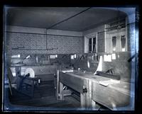 Carpenter Shop, Boy's Parlor, 62 Church Lane, front door, [Germantown] [graphic].