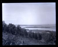 Sandy Hook & Shrewsbury River from hill below [Navesink] lighthouse, [NJ] [graphic].